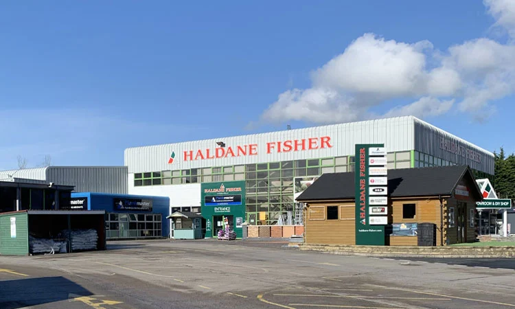 Haldane Fisher Newry branch entrance at Carnbane Industrial Estate